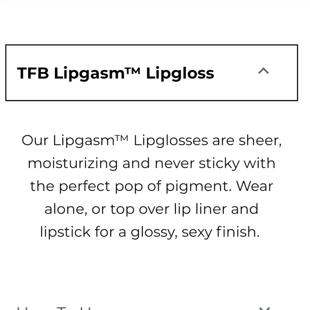 🆕 Trust Fund Beauty Lipgasm 